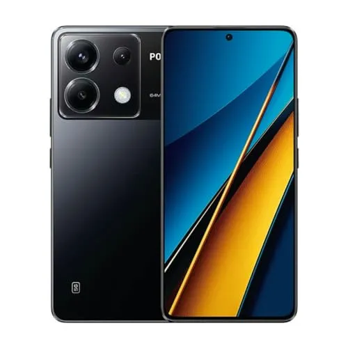 Smartphone Xiaomi Poco X6 5g 8gb+256gb Nfc Snapdragon 7s Gen 2 Smartphone 120hz Fiow Amoled 64mp Cmera Tripla Com Ois (preto)