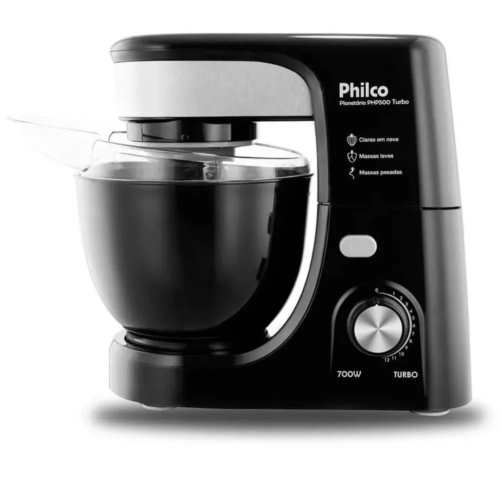 Batedeira Planetria Philco Preta Php500