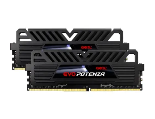 Memria Ddr4 Geil Evo Potenza Amd, 16gb (2x8gb) 3200mhz, Black, Gapb416gb3200c16bdc