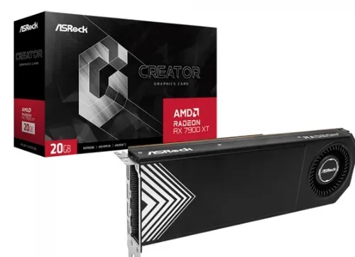 Placa De Vdeo Asrock Amd Radeon Rx 7900 Xt Creator, 20gb, Gddr6, Fsr, Ray Tracing, 90-ga54zz-00uanf