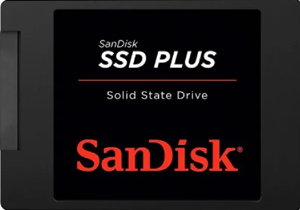 Ssd Sandisk Plus, 480gb, Sata Iii, Leitura: 535mbs E Gravao: 445mbs, Sdssda-480g-g26