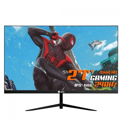 Monitor Gamer Ninja Tenseigan, 27 Pol, Quad Hd, Ips, 1ms, 240hz, Freesync, Hdr, Hdmi/dp, Black, Mgn-009-27b