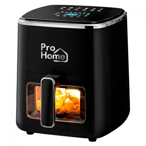 Fritadeira Eltrica Air Fryer Pro Home Superfry, 100% Digital, Com Visor, Capacidade 5.5l, 110v, Preta