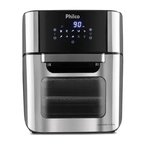 Air Fryer Oven Philco 12l 1800w 4 Em 1 Pfr2200