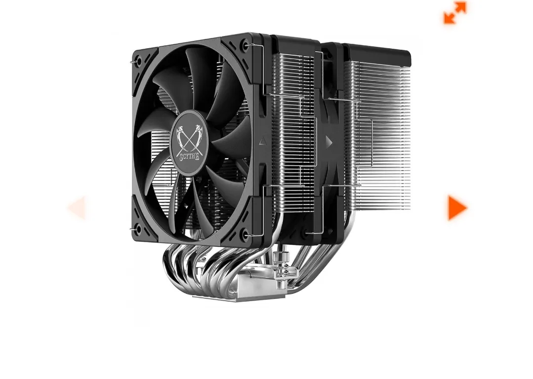 Cooler Para Processador Scythe Fuma 3, 120mm, Intel-amd, Scfm-3000