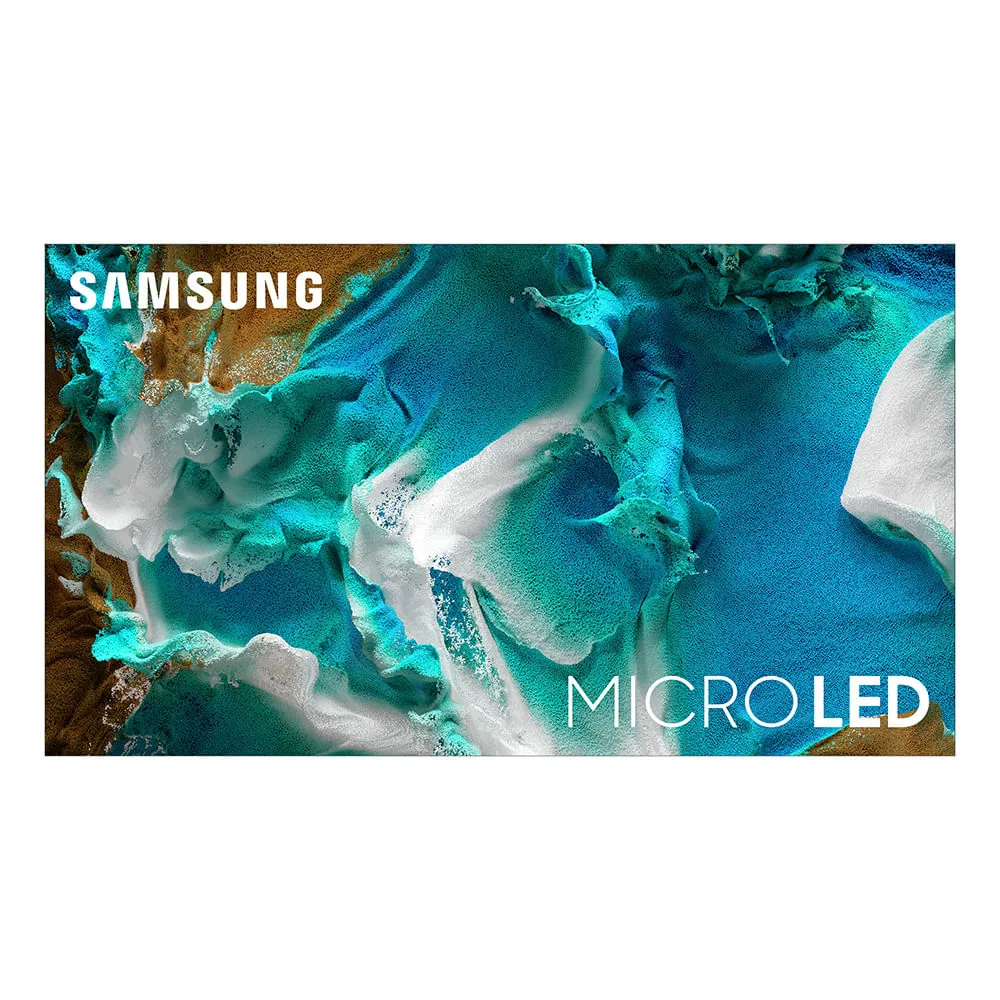 Painel Smart Hub Samsung 110 Polegadas Micro Led 4k Ms1a Painel 120hz Processador Com Ia, Tela Infinita