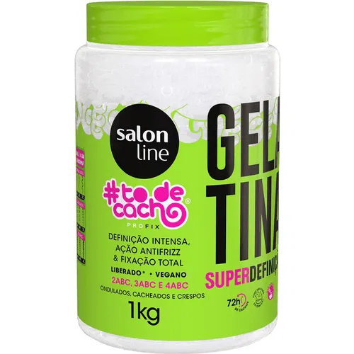 Gelatina Capilar Salon Line #to De Cacho Super Definio 1kg