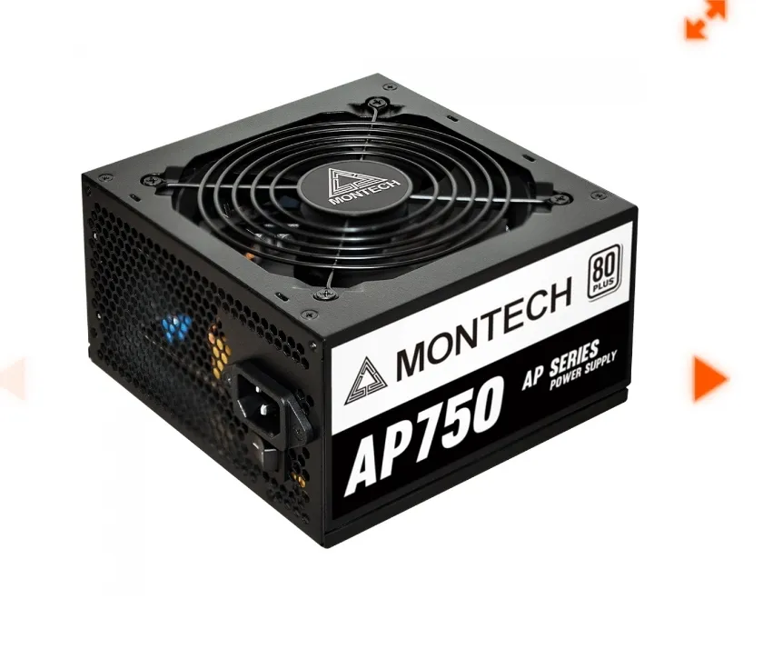 Fonte Montech Ap750, 750w, 80 Plus White, Pfc Ativo, Ap750