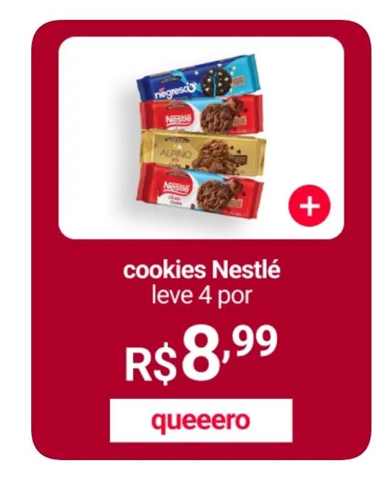 (leve 4) Cookies Nestl Negresco