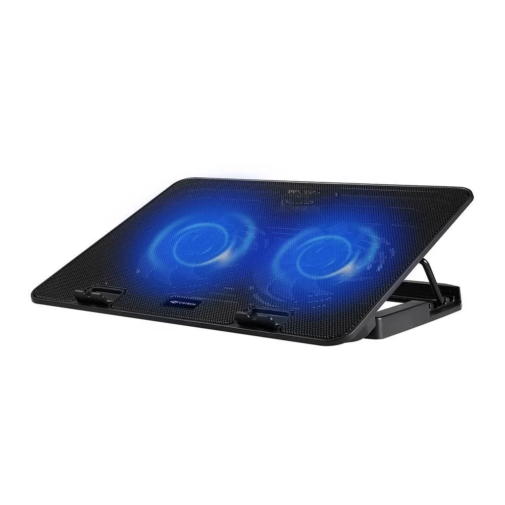 Base Notebook C3tech Nbc-50v2bk Usb 2.0 Leds Azul 15,6 2 Fan 120mm Preto