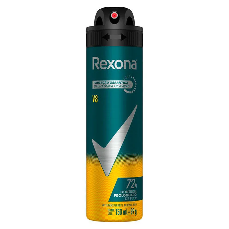 (leve 3 Pague 2) Desodorante Antitranspirante Aerosol Rexona Men V8 150ml