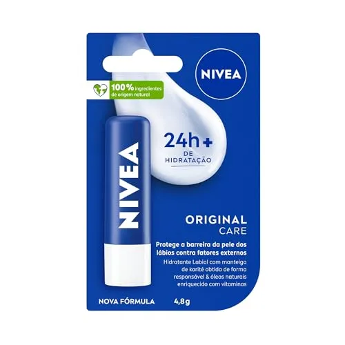 [rec] [+ Por - R$ 9,21] Nivea Hidratante Labial "original" 4,8g