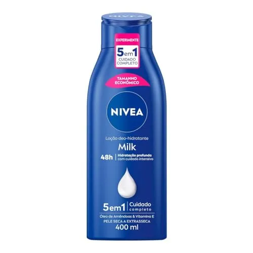 [rec/+por- R$11,92] Nivea Hidratante Corporal Milk Pele Seca - Nutrio Intensa Para Pele Seca A Extrasseca - 400ml