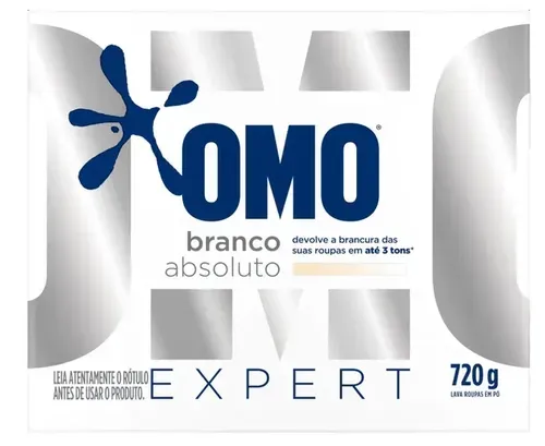 Sabo Em P Omo Branco Absoluto Expert Sem Perfume 720g