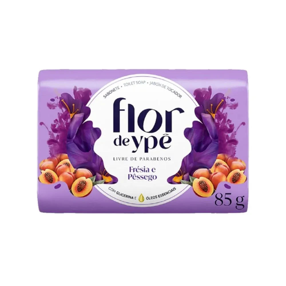 Sabonete Flor De Yp Frsia E Pssego 85g