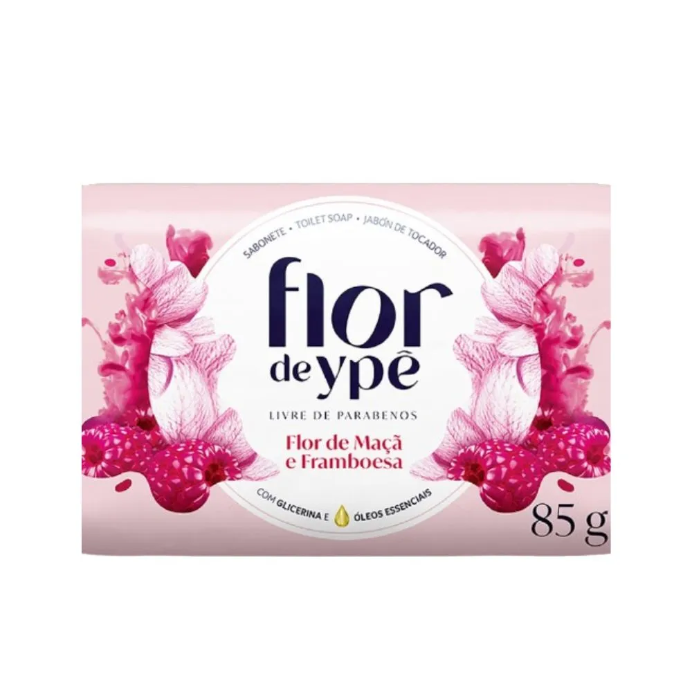 Sabonete Flor De Yp Flor De Ma E Framboesa 85g