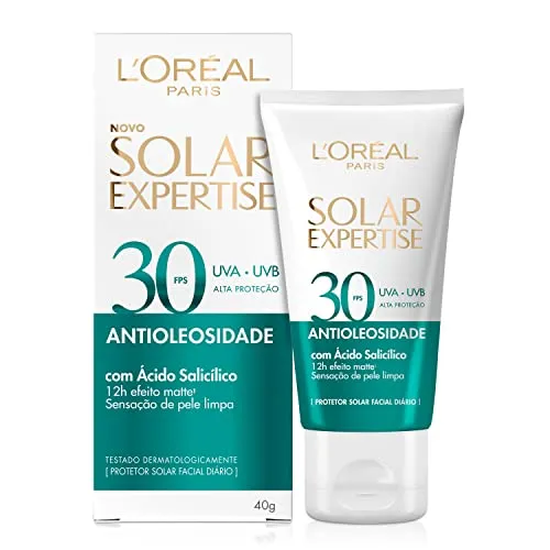 Protetor Solar Facial L'oral Paris Solar Expertise Antioleosidade Fps30 40g