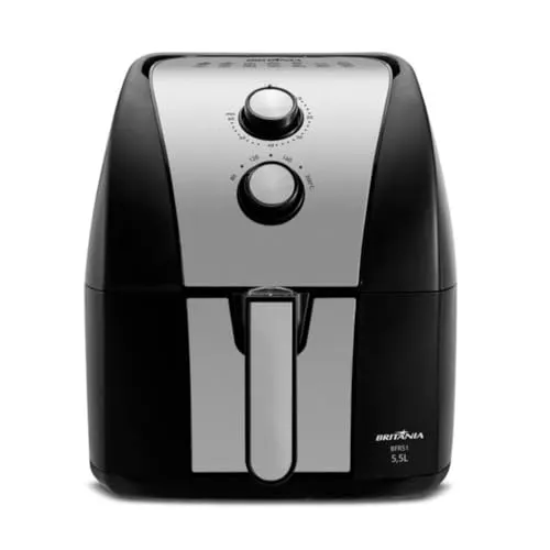 Fritadeira Air Fryer Britnia 5,5l 1500w Gold Bfr51 220v