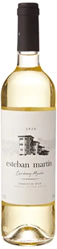 [ Prime ] Vinho Branco Bodegas Esteban Martin D.o.p. Cariena Chardonnay Macabeo Blanco 750 Ml