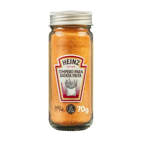 [ Prime | Rec | + Por - R$ 11 ] Heinz Tempero Para Batata Frita Vidro 70g