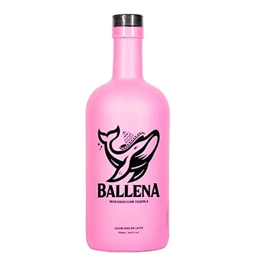 Licor Ballena Creme De Morango Com Tequila 750ml