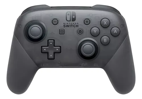 [mercado Pago] Controle Joystick Sem Fio Nintendo Switch Pro Controller Japon Black Usb