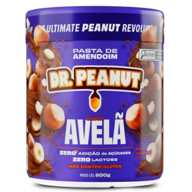 Pasta De Amendoim Sabor Avel - Com Whey Protein 600g - Dr Peanut