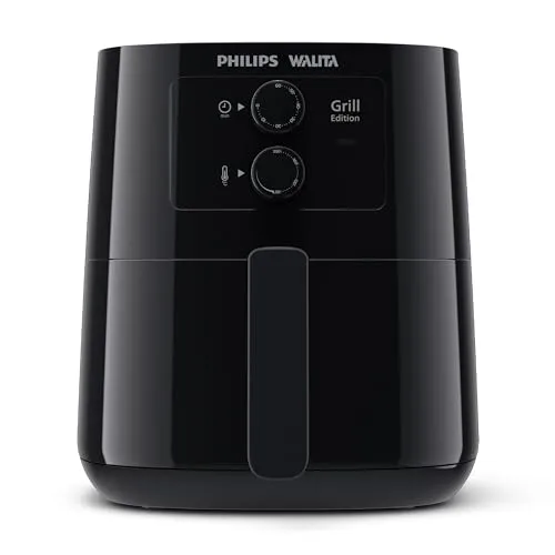 Fritadeira Airfryer Srie 3000 Grill Edition Philips Walita Com 4.1l De Capacidade Preta 1400w 110v - Hd9202/91