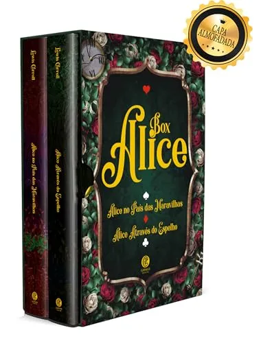 Box Alice - Box Com 2 Livros - Edio De Luxo Almofadada - Capa Dura