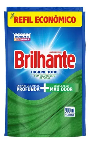 [regional]lava Roupas Lquido Higiene Total Refil 900ml Brilhante