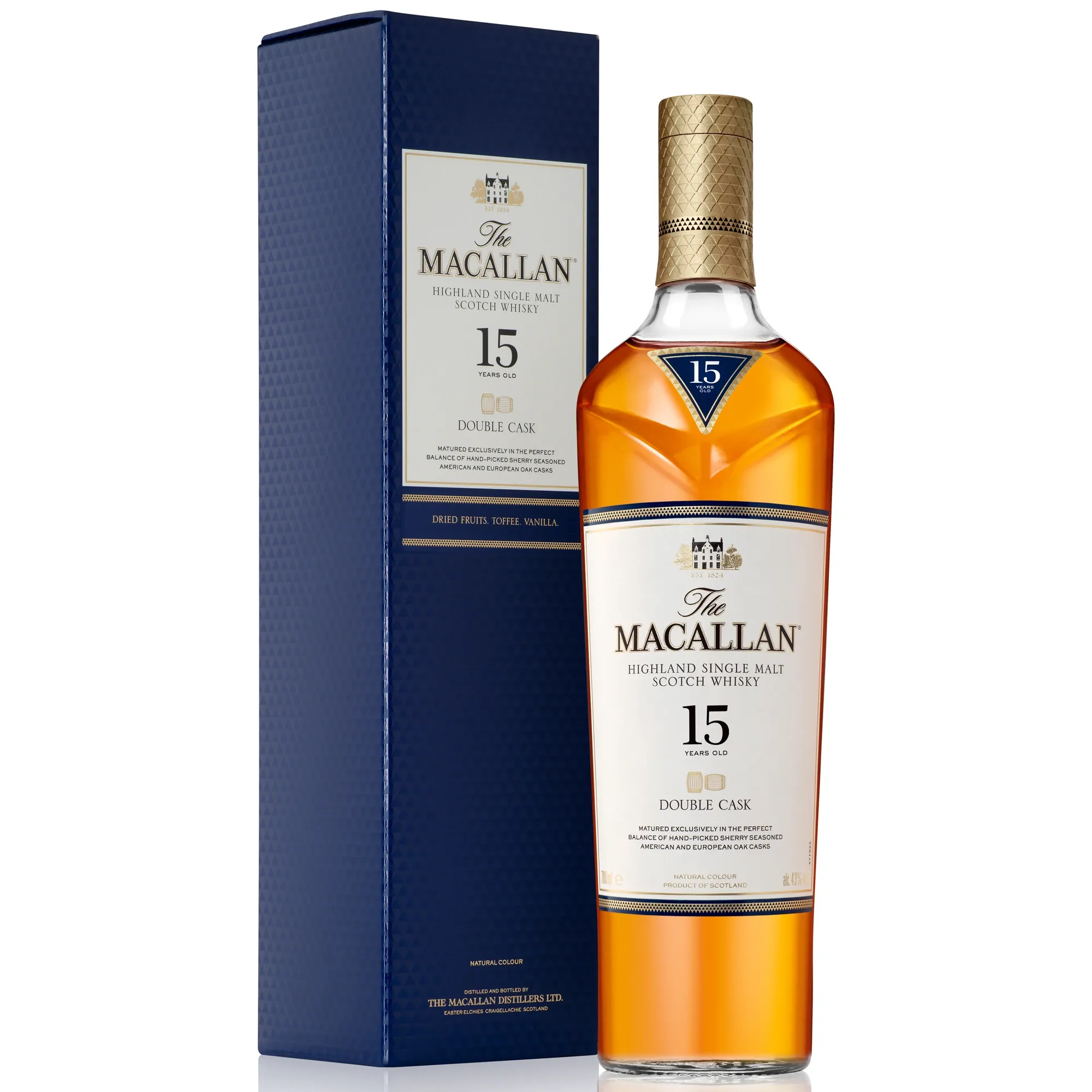 Whisky Macallan 15 Anos - Double Cask 700ml