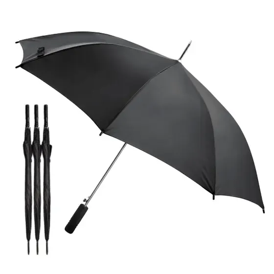 [r$ 13,05] Kit 3 Guarda Chuva Portaria Grande Automtico Resistente