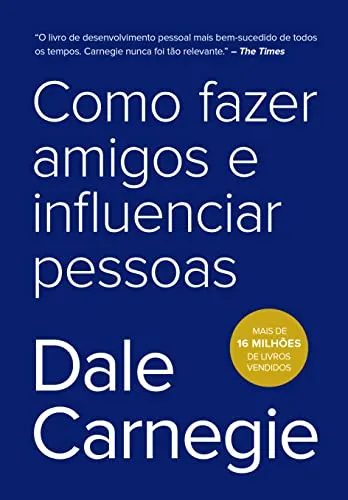 Como Fazer Amigos E Influenciar Pessoas - Capa Comum