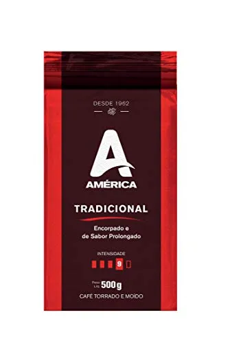 [+ Por - R$14,46] Amrica Caf Torrado E Modo Vcuo - Tradicional 500 Gramas