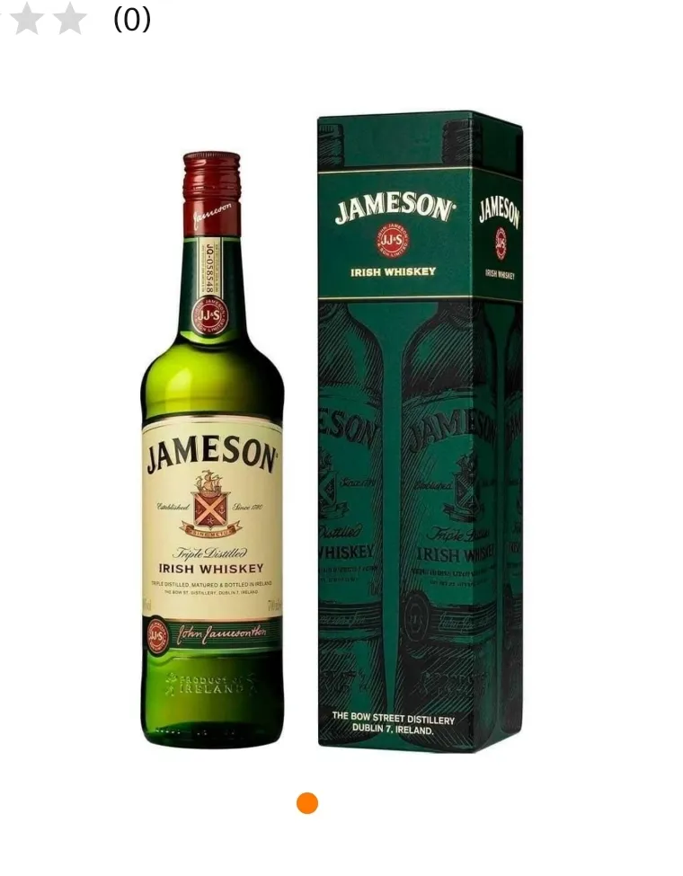 Whisky Irlands Jameson 750ml