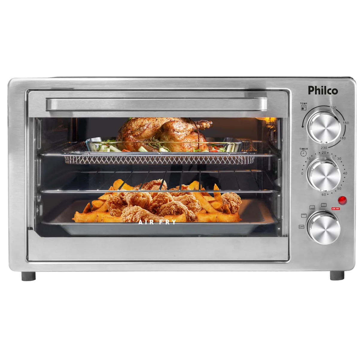 [reembalado] Forno Eltrico 220v Philco Pfe40i Air Fryer 40l - Outlet