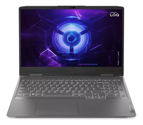 Notebook Gamer Lenovo Loq Intel Core I5 12450h 16gb Ram 512gb Ssd Rtx 2050 Windows 11 Home Tela 15,6" Full Hd 83eu0001br