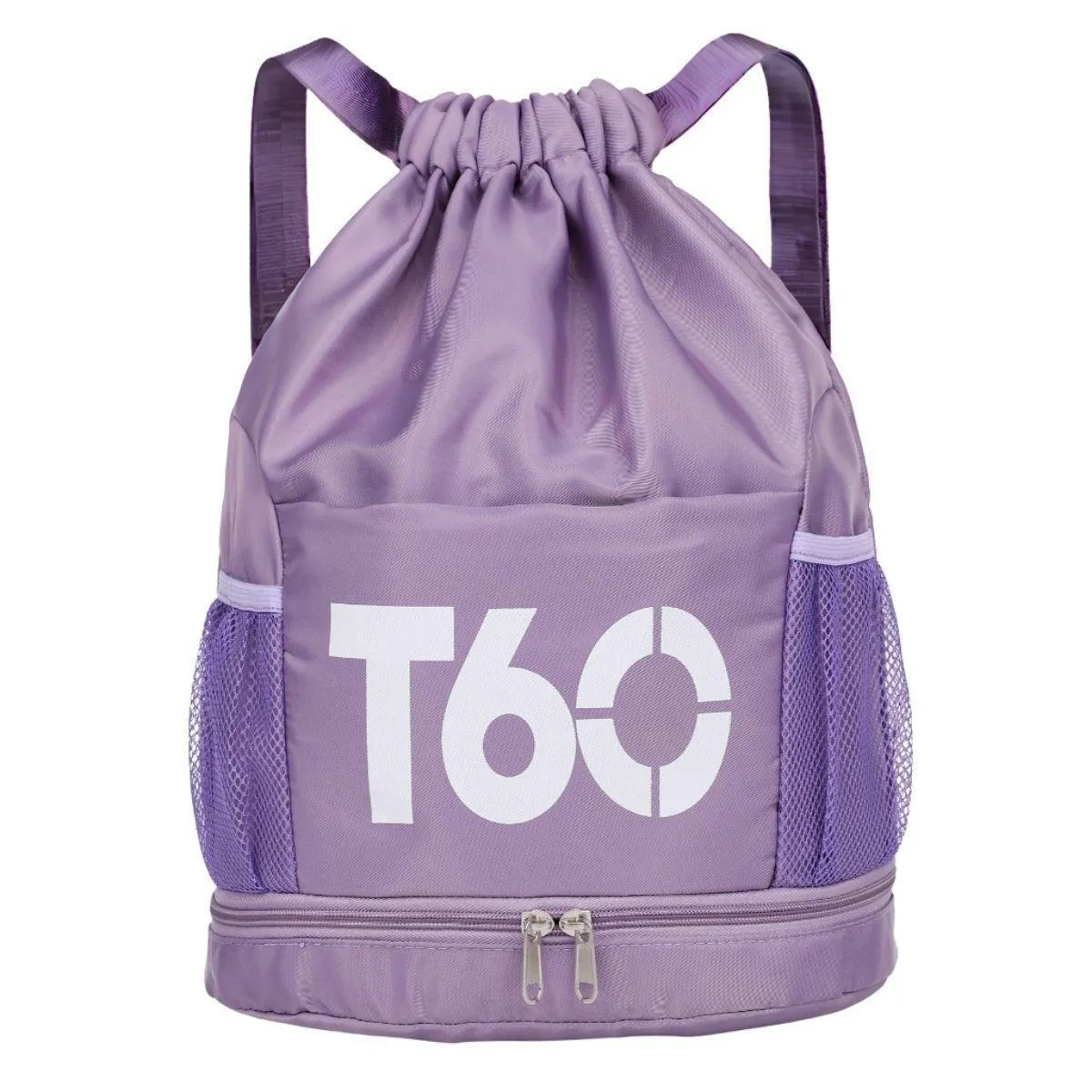 Mochila Bolsa Saco Com Cordo Esportiva Impermevel Anti Roubo Academia Treino Passeio Multiuso