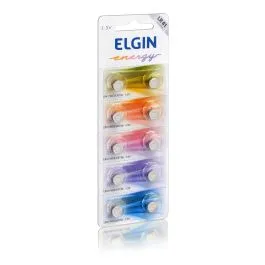 Bateria Elgin Alcalina Energy Lr41 Tenso 1,5v Blister C/10 Unidades