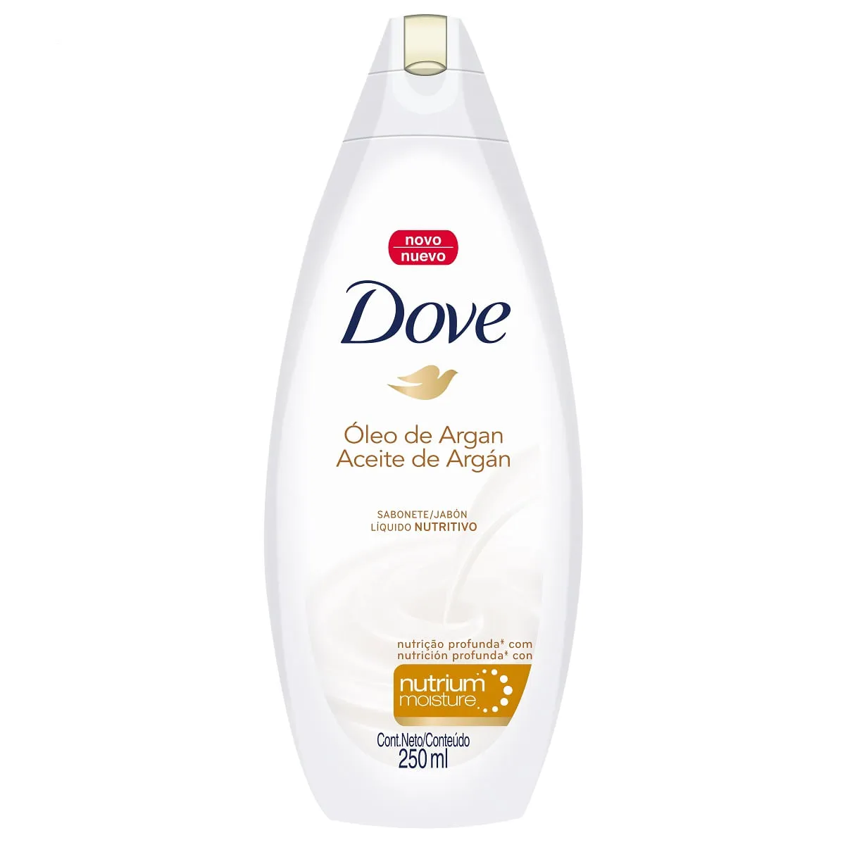 Sabonete Dove Oleo Argan Liquido 250ml