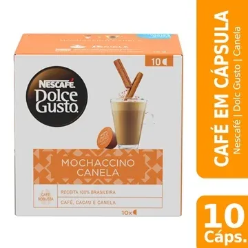 [levando 6] Caf Em Cpsula Nescaf Dolce Gusto Mochaccino Canela 10 Cpsulas