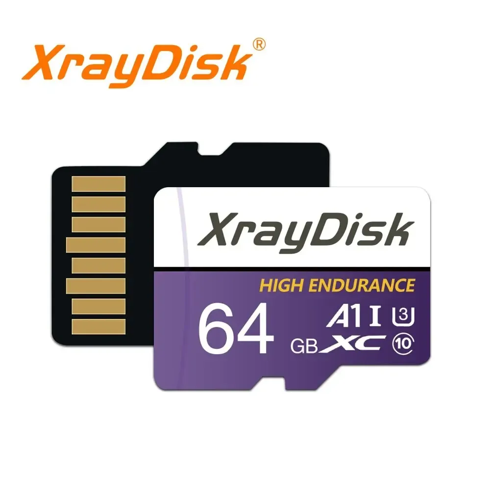 [taxa Inclusa] Carto De Memria Xraydisk U3 Classe 10 De 64gb De Armazenamento + Adaptador