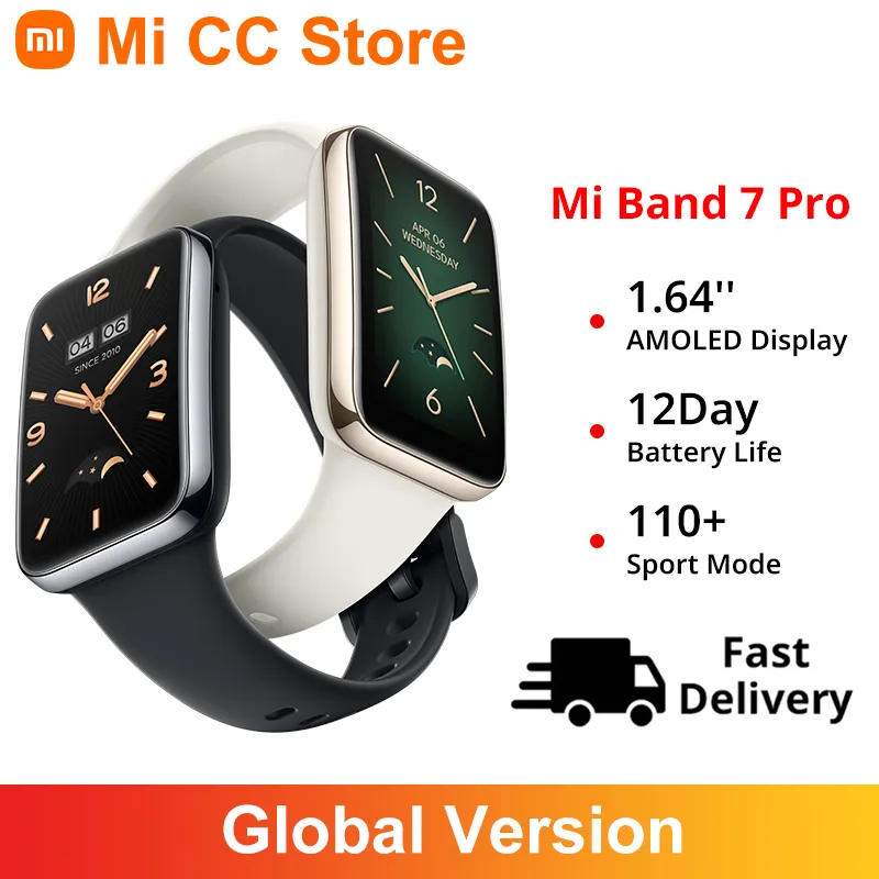 [taxa Inclusa] Verso Global Xiaomi Band 7 Pro 1.64 '' Amoled