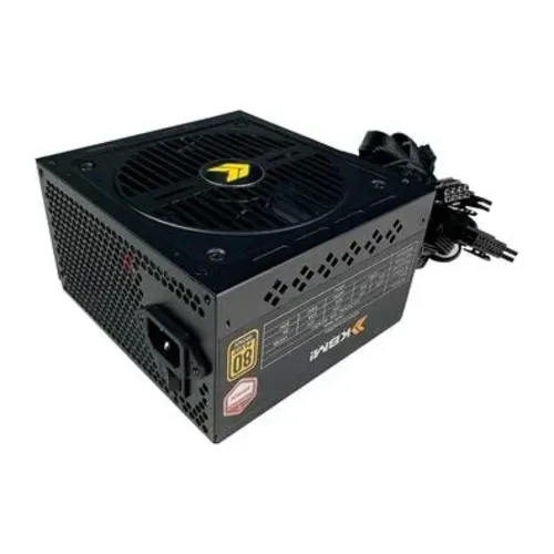 Fonte Kbm! Gaming Fn650, 650w, 80 Plus Bronze, Pfc Ativo, Com Cabo, Preto - Kbfn65065pt