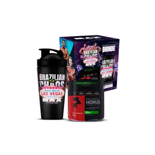 Promopack Hrus Invaso Vegas Pote 300g Sabor Mojito + Coqueteleira