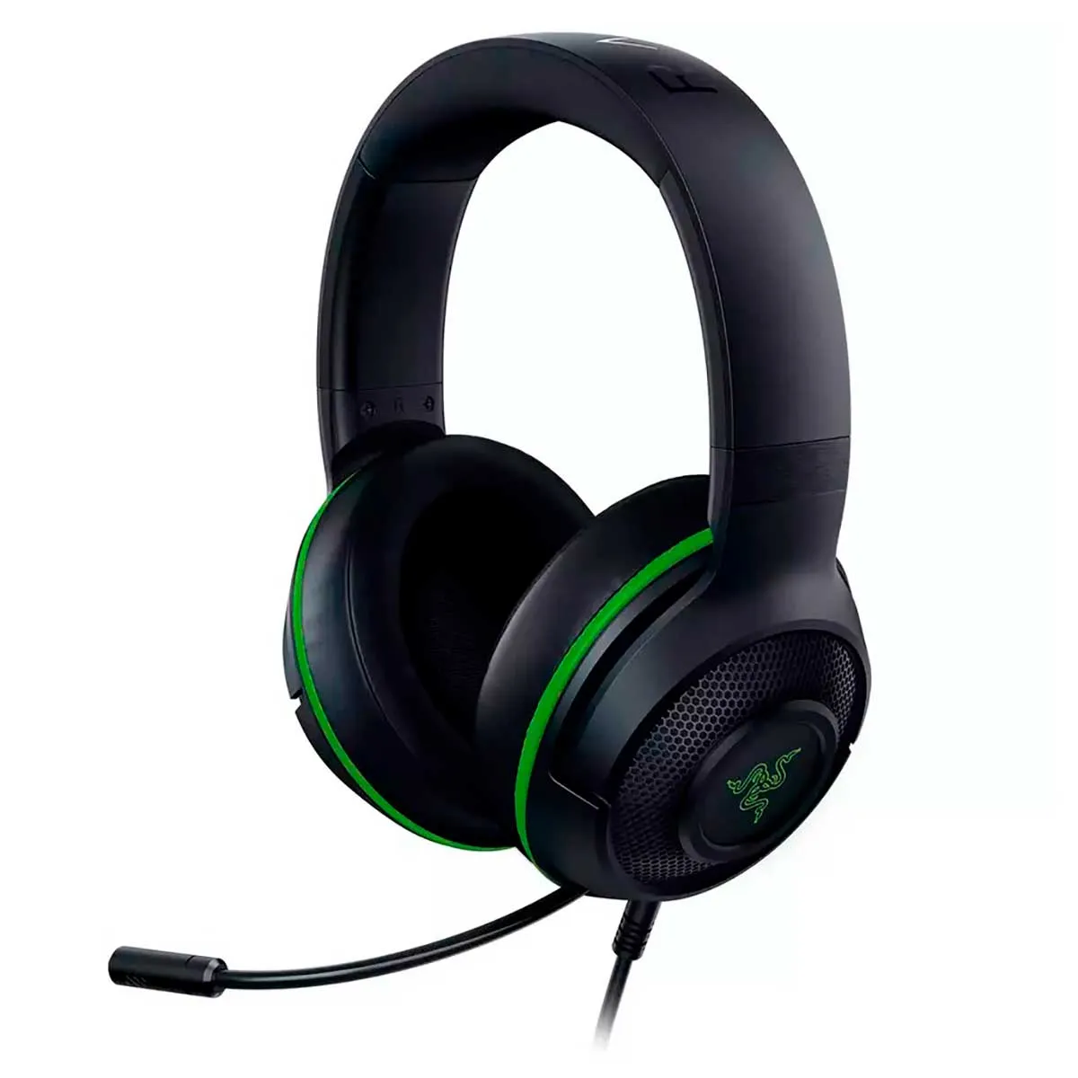 Headset Gamer Razer Kraken X For Console P2 E P3 - Black/green