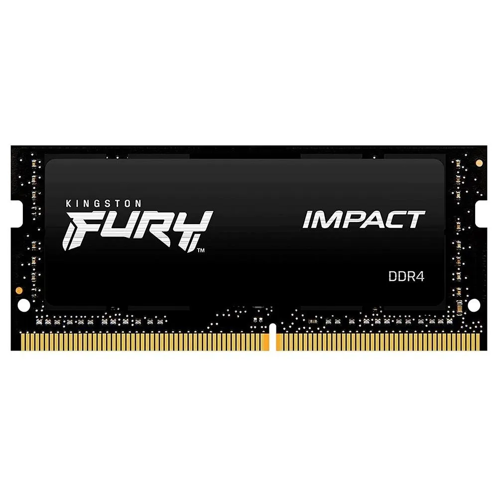 Memria Ram [8gb, 3200mhz, Ddr4, Cl20] Notebook Kingston Fury Impact - Kf432s20ib/8