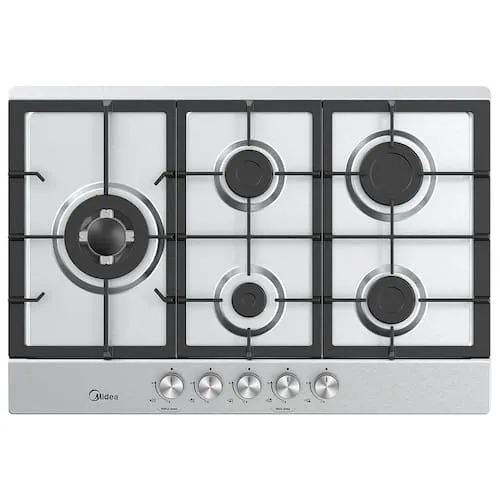 Cooktop 5 Bocasa Gsinoxcom Mega Chama Midea - Bivolt