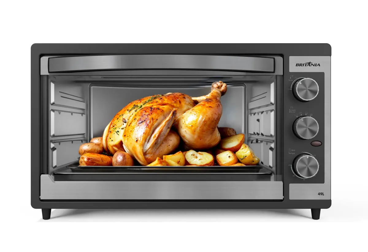 Forno Eltrico 49l Britnia Bfe49 Dupla Resistncia - Outlet