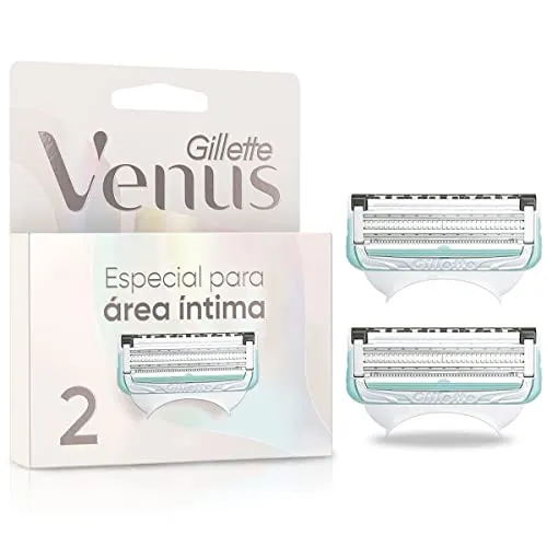 Gillette Venus Especial Para rea ntima Carga Para Aparelho De Depilao Recarregvel Com Barra Anti-irritao, Depilao ntima